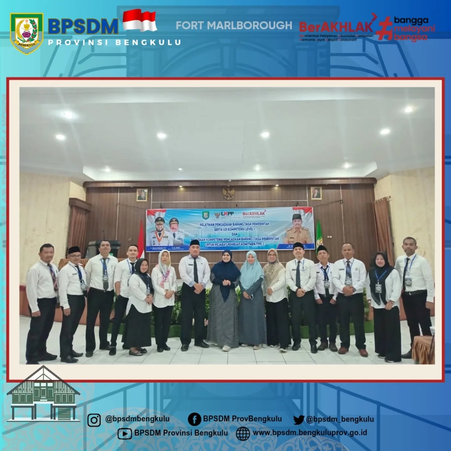Pelatihan Kompetensi serta Uji kompetensi PBJP Level 1 & Pelatihan Kompetensi PPK Tipe C